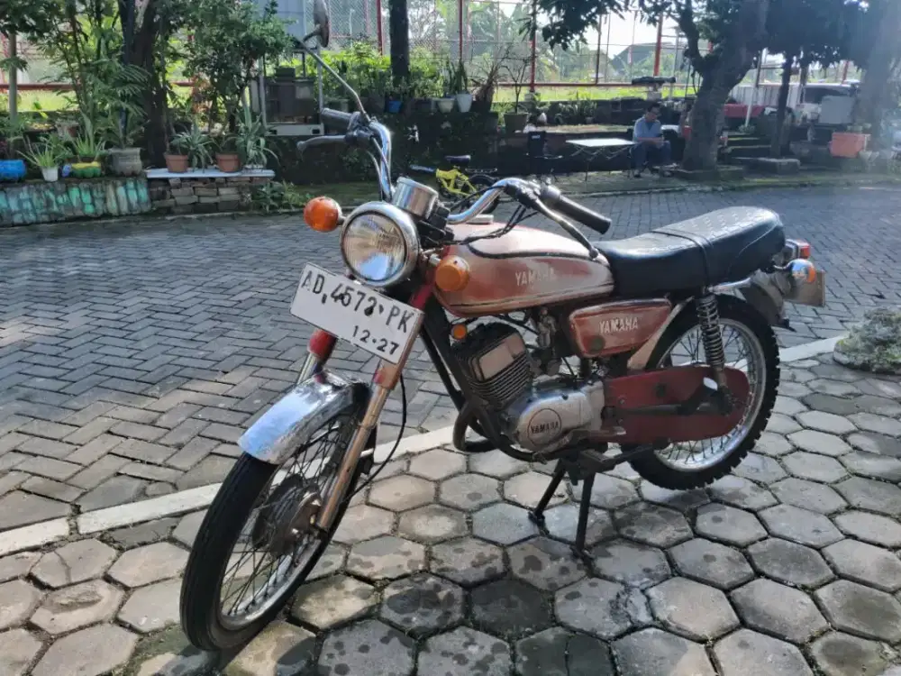 Yamaha RS100 '78 Ori SS lengkap hidup