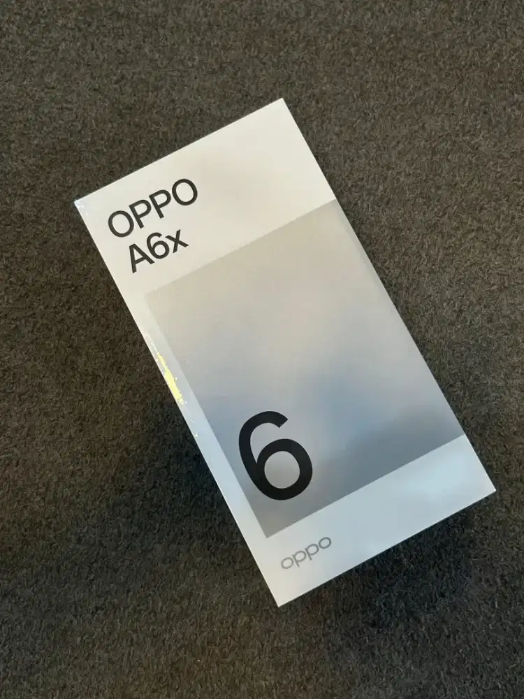 OPPO A6X HP TAHAN AIR TAHAN BANTING MURAH CUMAN 2 JUTAAN SAJA