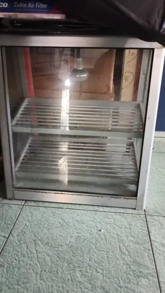 Etalase Ayam atau Gorengan