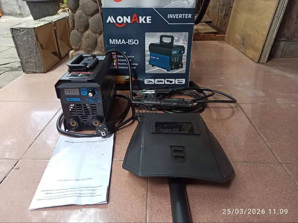 DiJual mesin las alat las Monake MMA 150 inverter baru dijual bekas