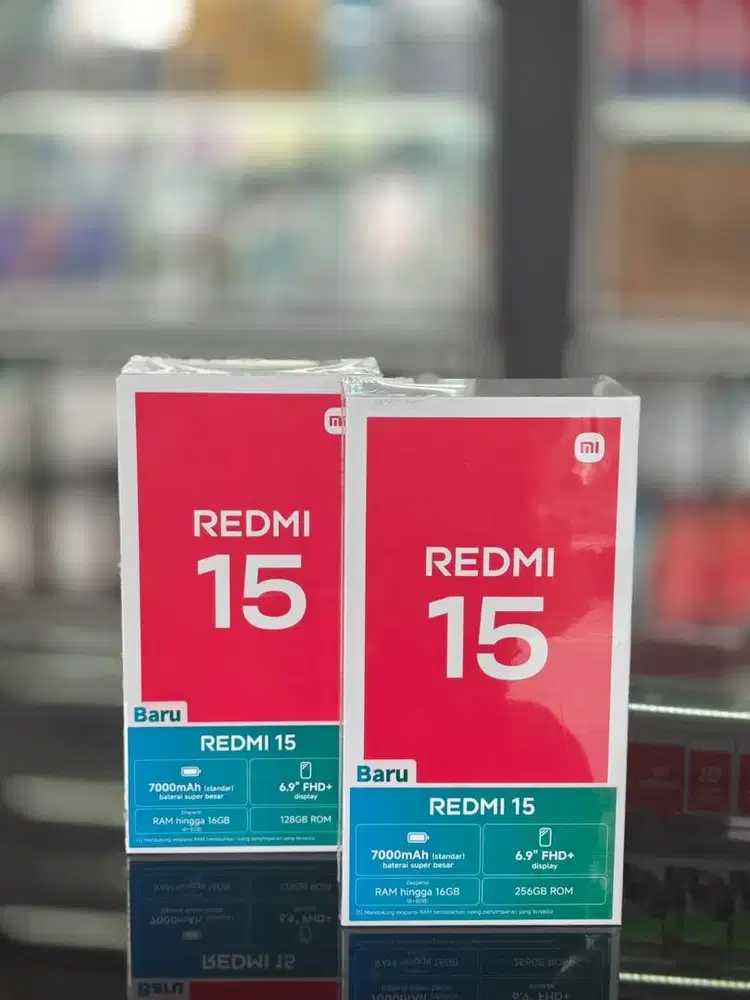 REDMI 15 RAM 8GB BATERAI 7000 mAh
