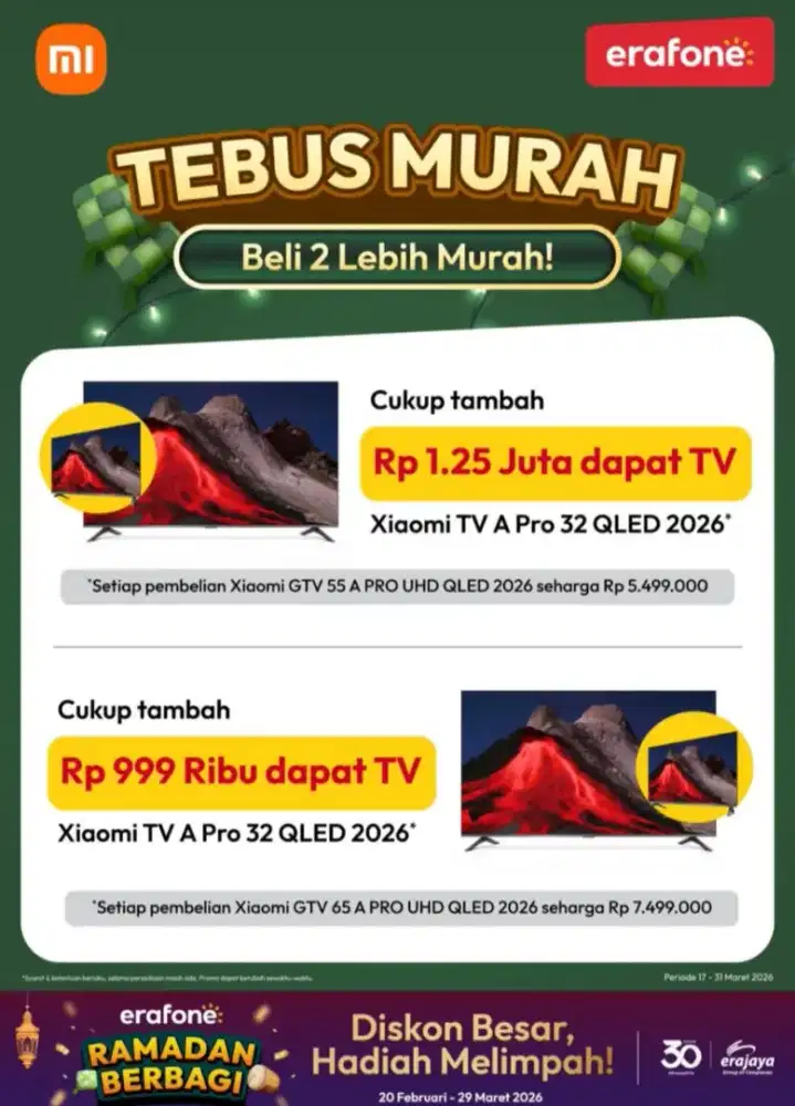 Cash Credit Smart TV