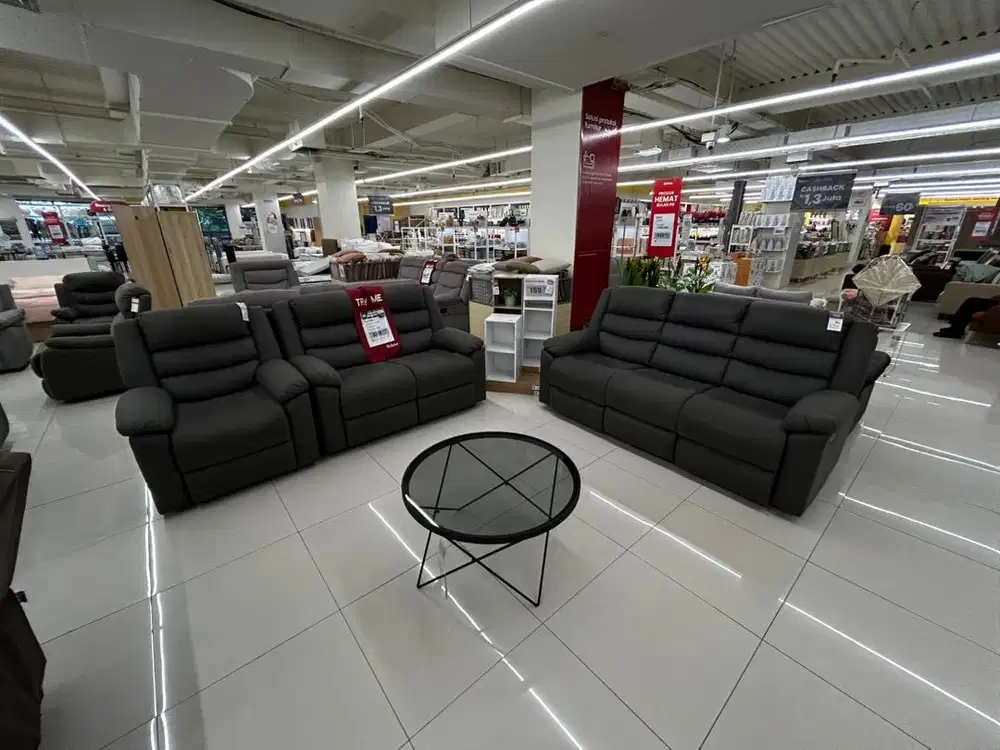 PROMO HEMAT LEBARAN SOFA SET RECLINER