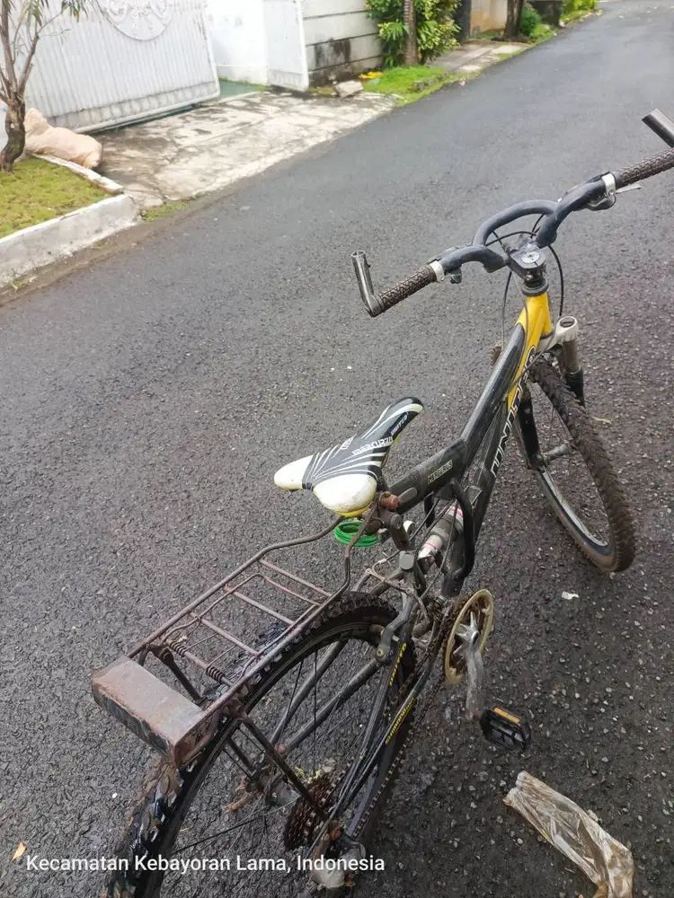 Jual cepat sepeda gunung, bonus bonceng belakang
