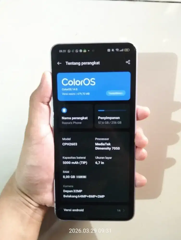 oppo reno 11f 5g purple coral