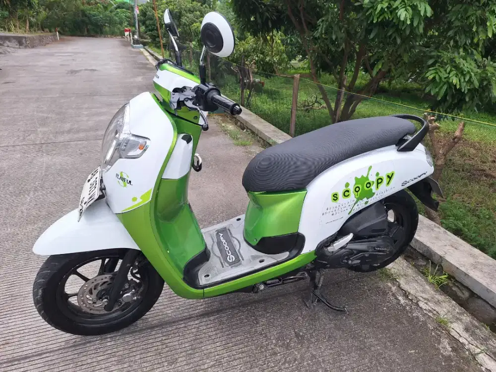 Scoopy 2017 habis service bisa cash/kredit syariah angsuran TERMURAH