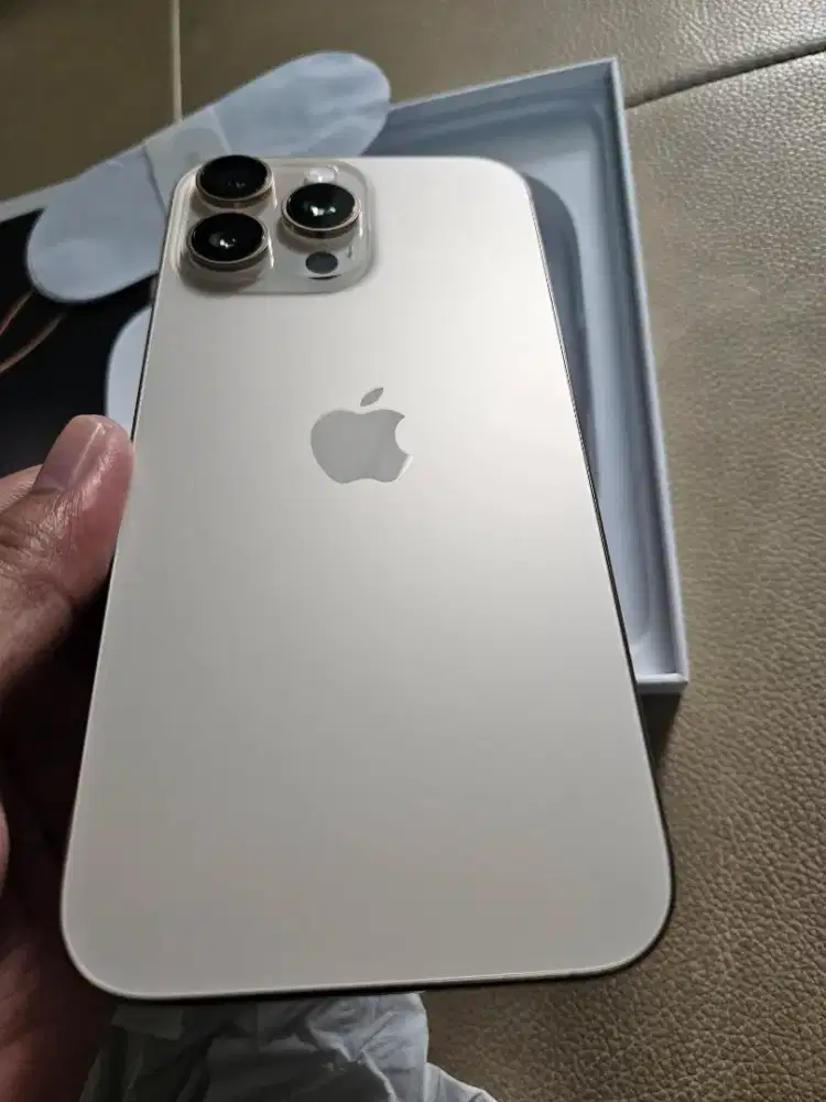 Iphone 16 PROMAX ON GARANSI 7 OKTOBER 2026 (256GB)