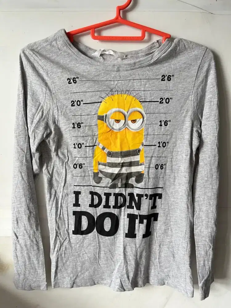 Kaos lengan panjang anak H&M