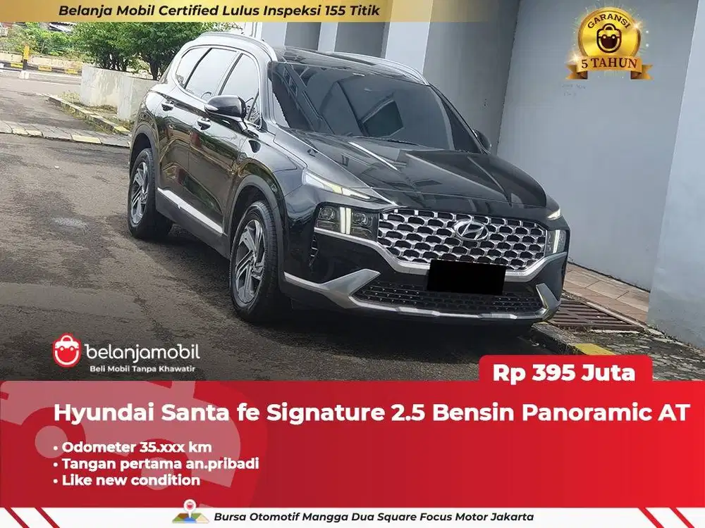 [ GARANSI 5TH ] Hyundai Santafe Santa fe Signature 2.5 AT 2023 2024
