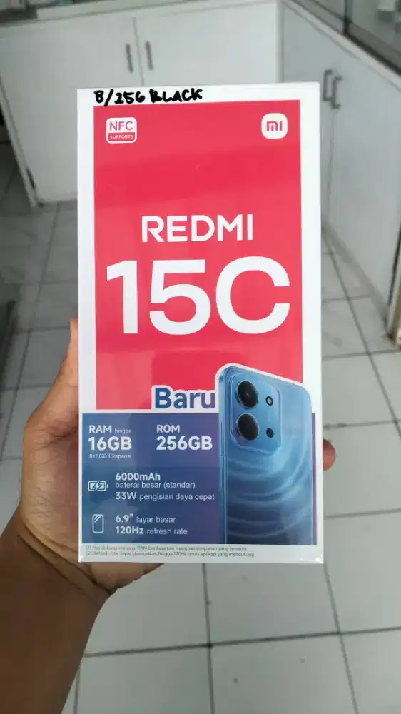 Xiaomi redmi 15c (8/256) new spesial promo