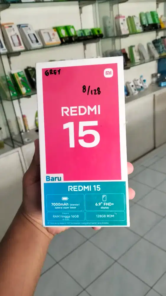Xiaomi redmi 15 (8/128) new spesial promo