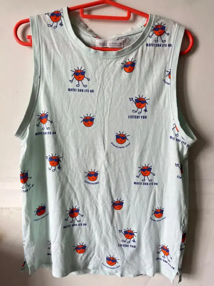 Kaos zara kids sz 11-12