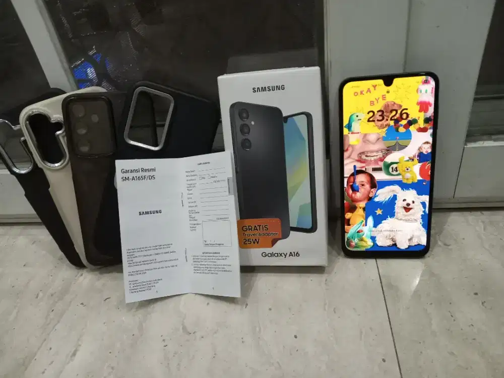 di jual hp Samsung type A16 ram 8/128