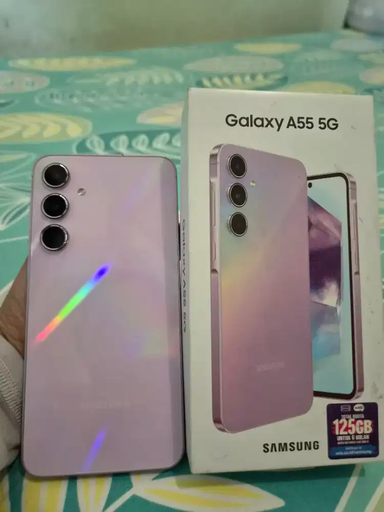 Dijual Samsung A55 5G 8GB/256GB
