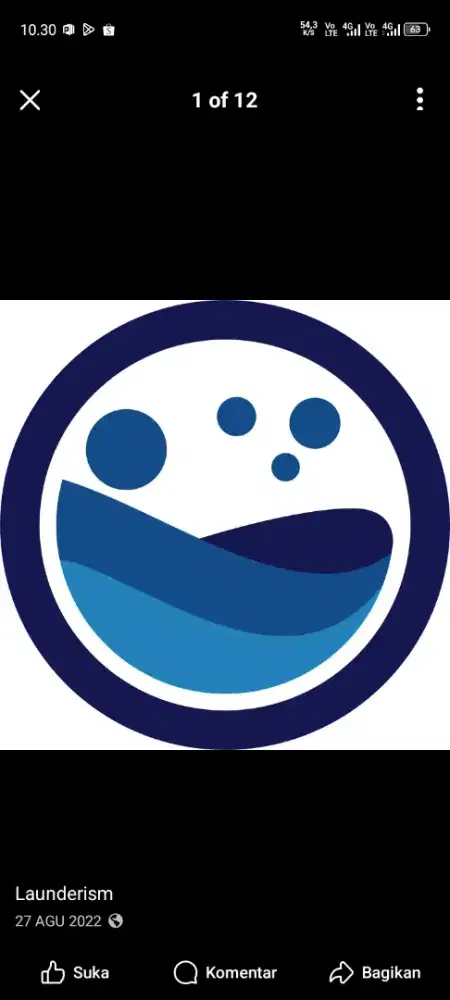 Bagian setrika di laundry