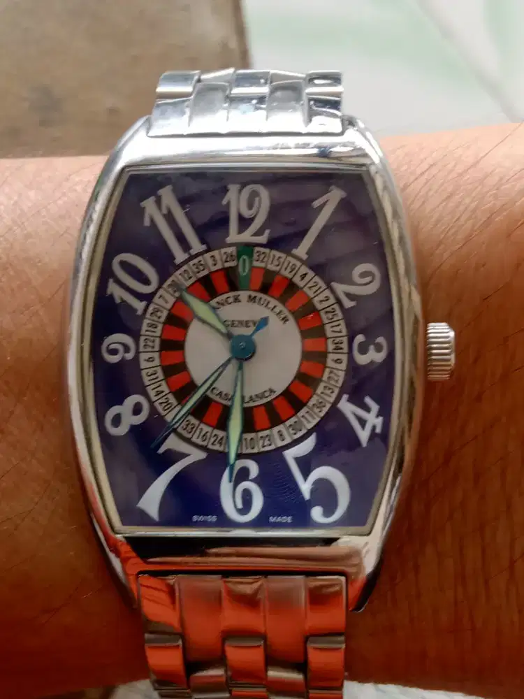 Jam tangan Frank muller batre