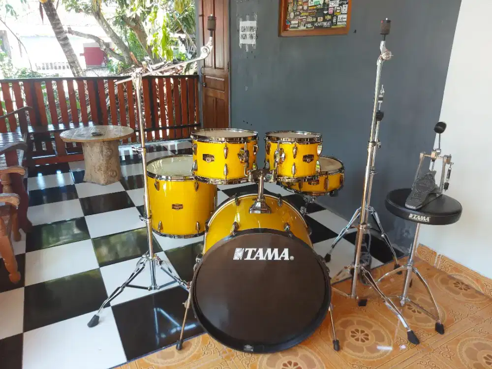 Drumset Tama Imperialstar Black Nickel