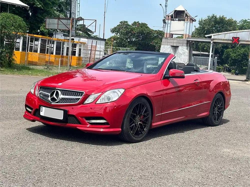 TERMURAH!! MERCY E250 CABRIOLET AT MERAH 2013