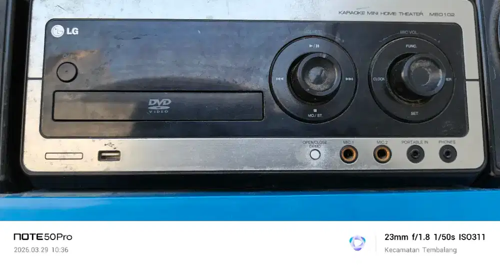 LG player VCD speaker ok