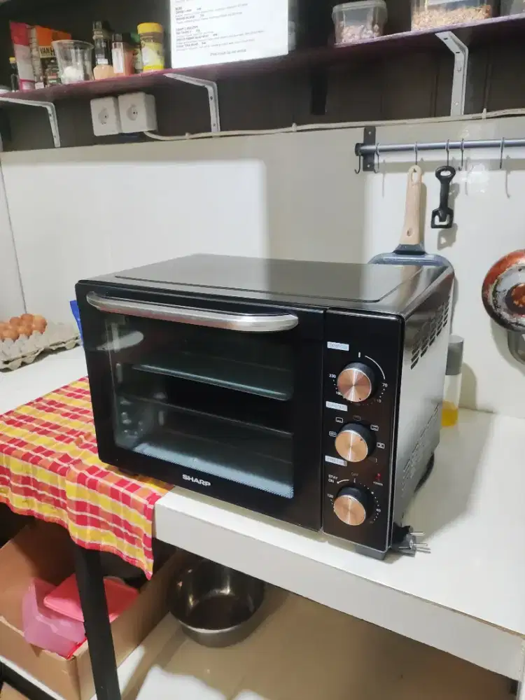 Oven SHARP EO-38BK Eks Cafe (Kondisi Terawat) Second