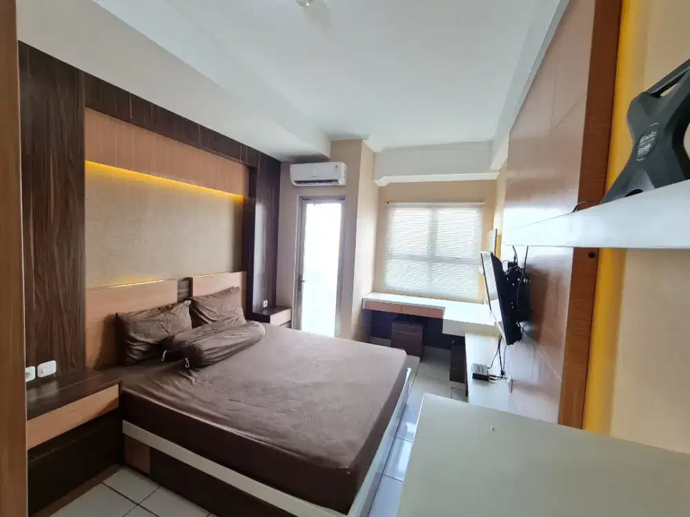 DISEWAKAN M-SQUARE (MEKARWANGI SQUARE) TIPE STUDIO FURNISH MSQUARE