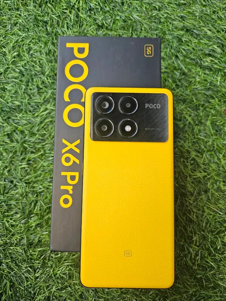 Poco x6 pro 5g kuning