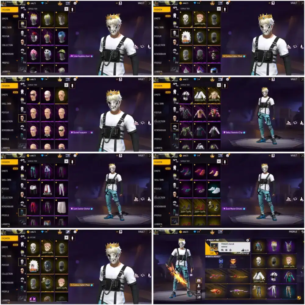 JB RANZZ JUAL BELI AKUN FF AMAN DAN AMANAH