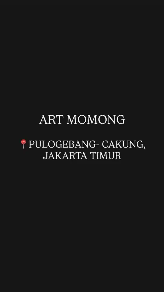 ART MOMONG - SUDAH ADA ART BEBERES