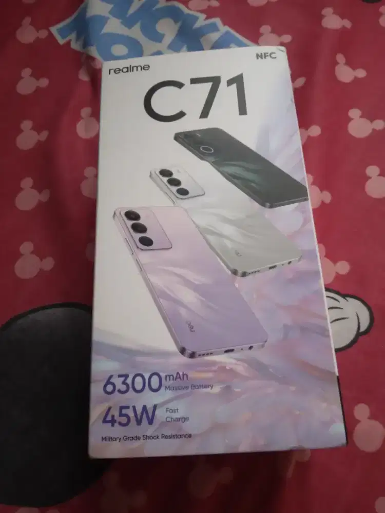 Jual hp realme c71 8gb/128gb