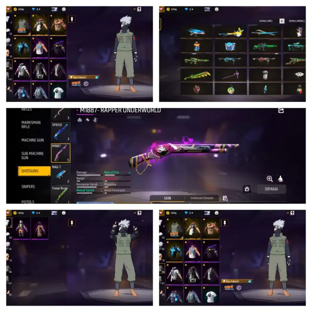 JB RANZZ JUAL BELI AKUN FF AMAN DAN AMANAH