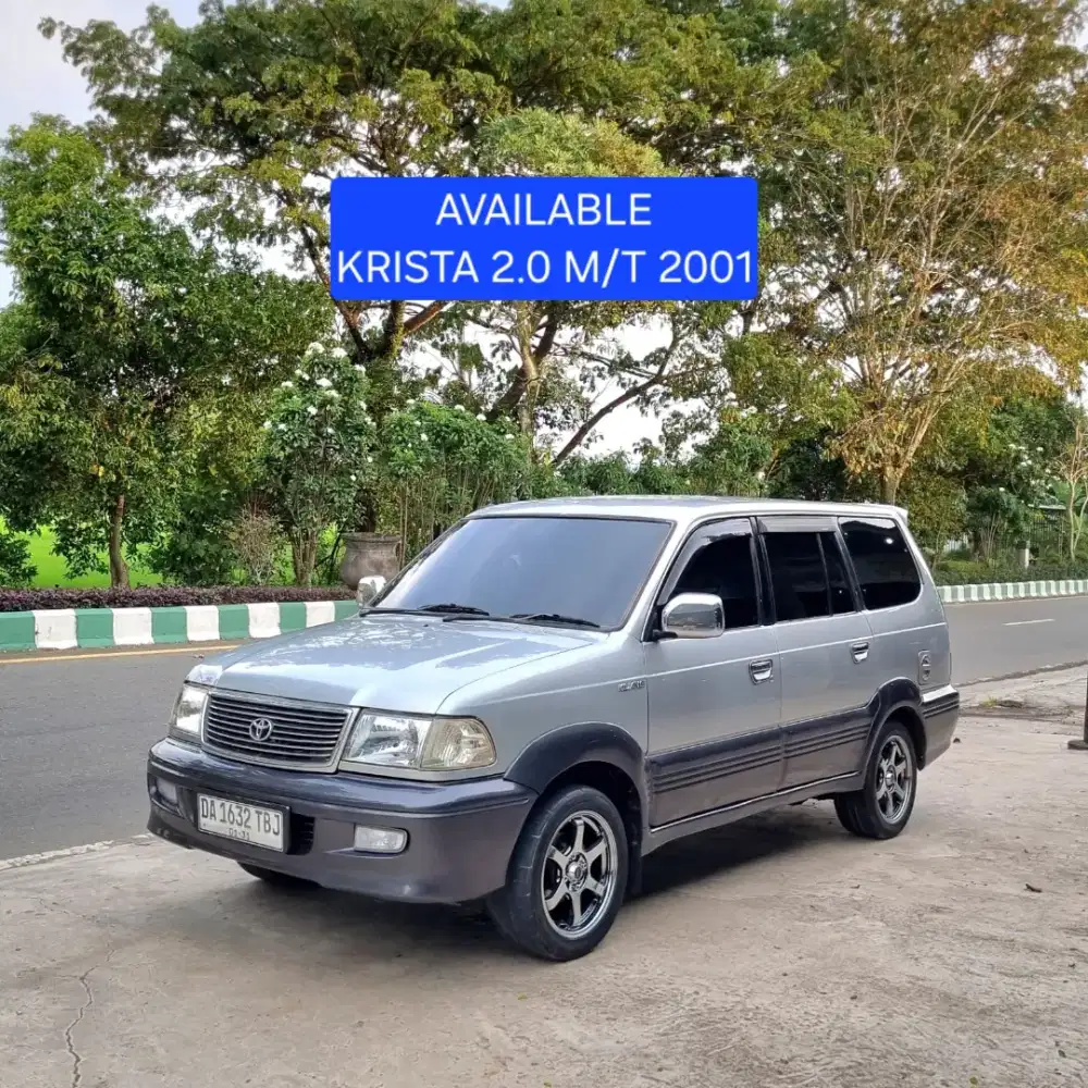 Toyota Kijang Krista 2.0 EFI M/T 2001