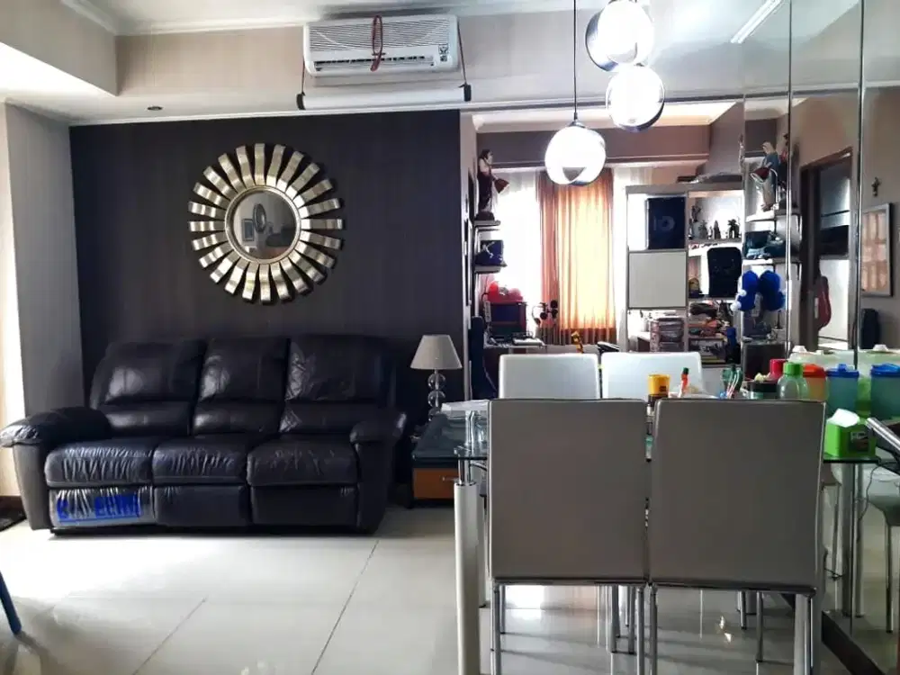 JUAL APARTMENT SURABAYA WATERPLACE F 3 BEDROOM FURNISH MURAH