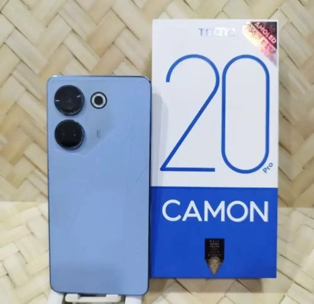 Tecno Camon 20 Pro Ram 8/256GB Second Full Set