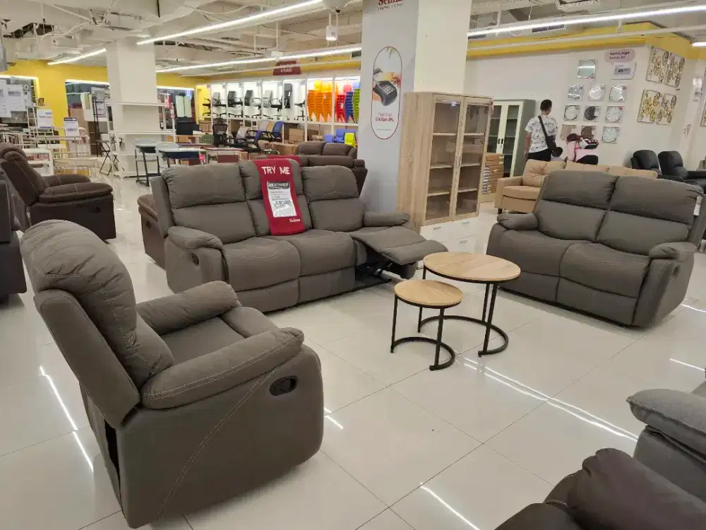 Sofa Recliner Set Ex Display