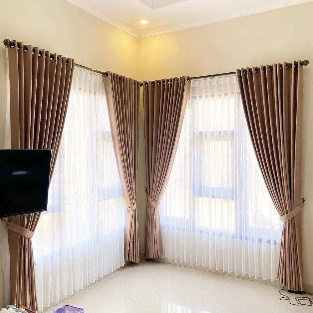 Toko Gorden Blackout Jendela Minimalis Model Terbaru Mewah Murah