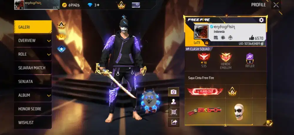 Free Fire old mantap