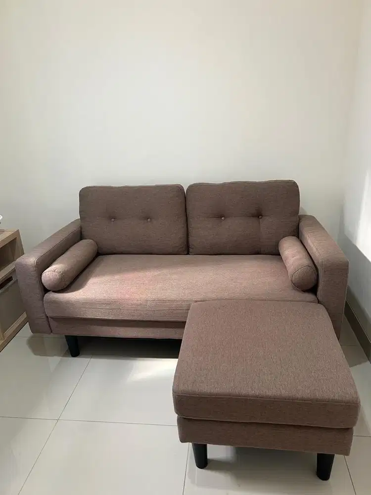 Informa PlutoSet Sofa Fabric 2 Seater + Ottoman