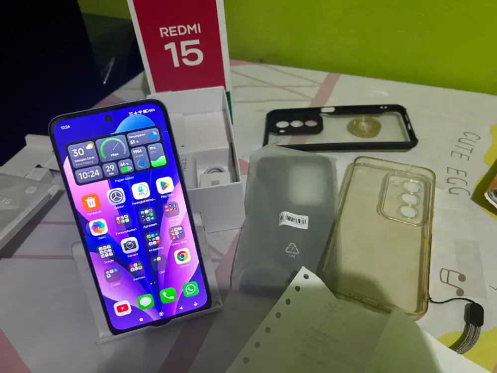 WTS / Jual HP Android Redmi 15
RAM 8+8 / ROM 128 GB
