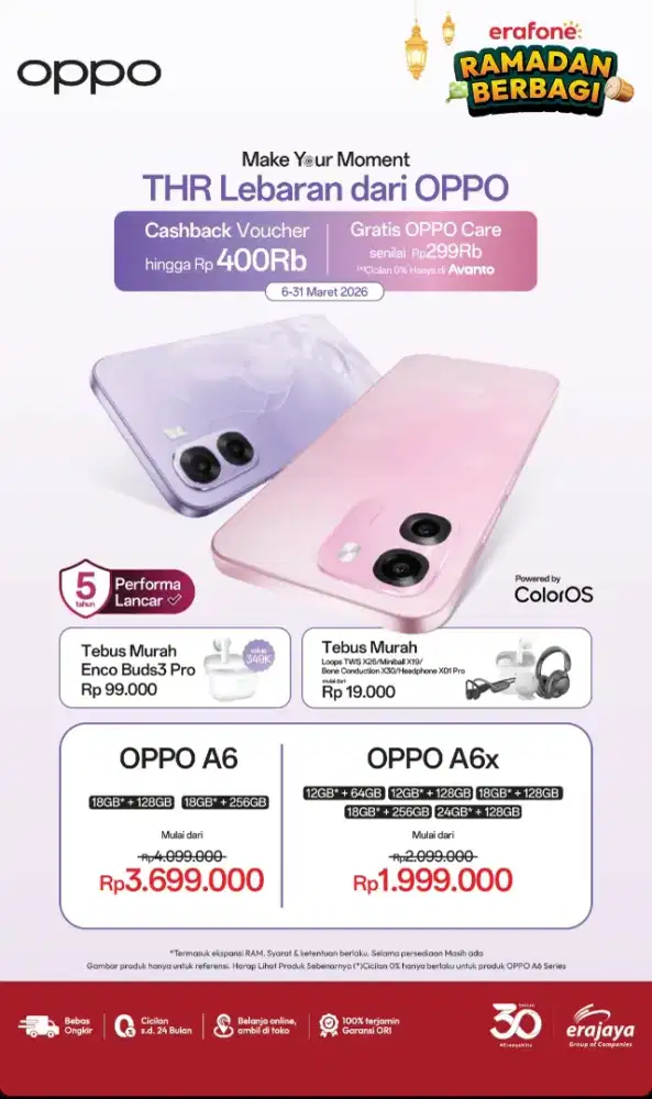 Terbaru Oppo A6 series