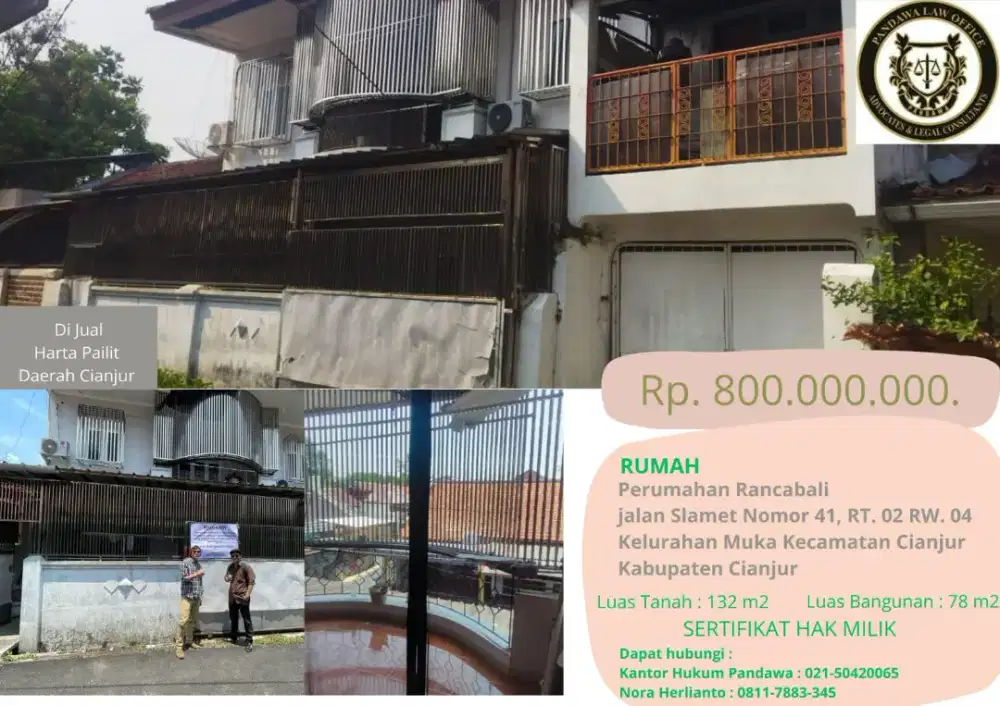 Rumah di jual cepat
