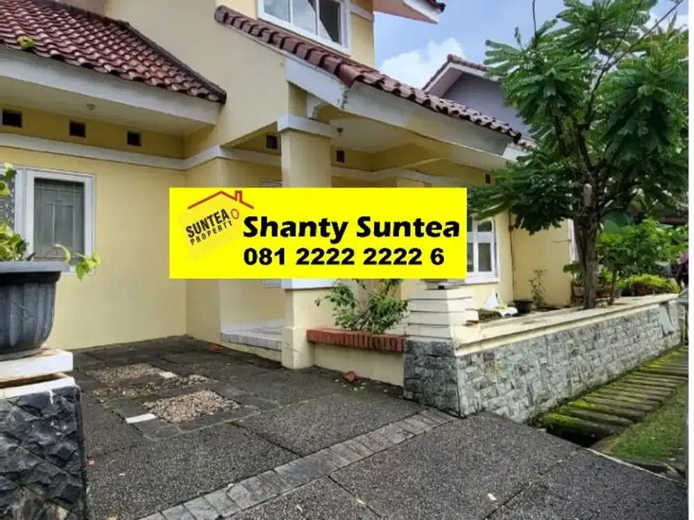 Murah Dijual rumah hitung tanah di Puri Bintaro Pondok Aren hanya 2 M an LT 120 m2 0807sg