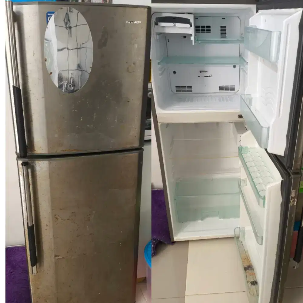 Kulkas Murah 2 pintu merk sharp