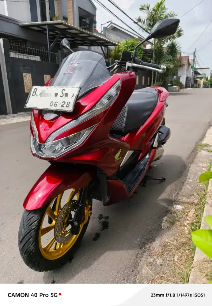 HONDA PCX 150 CBS TAHUN 2018 PAJAK HIDUP MOTOR GRESS