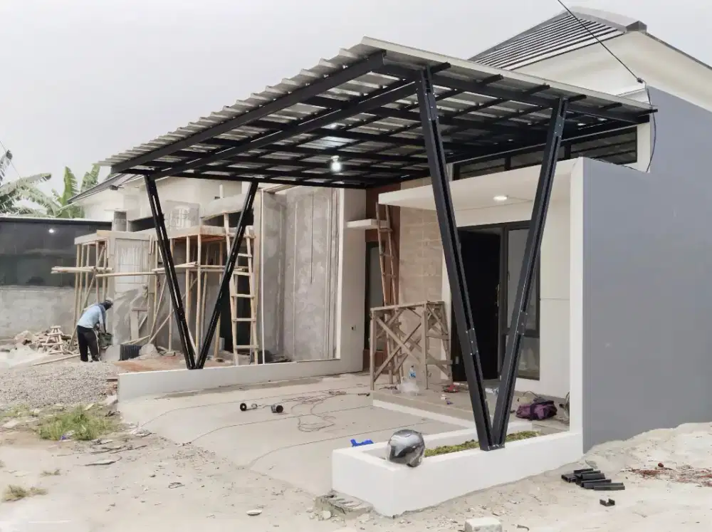 Jasa pasang kanopi baja ringan