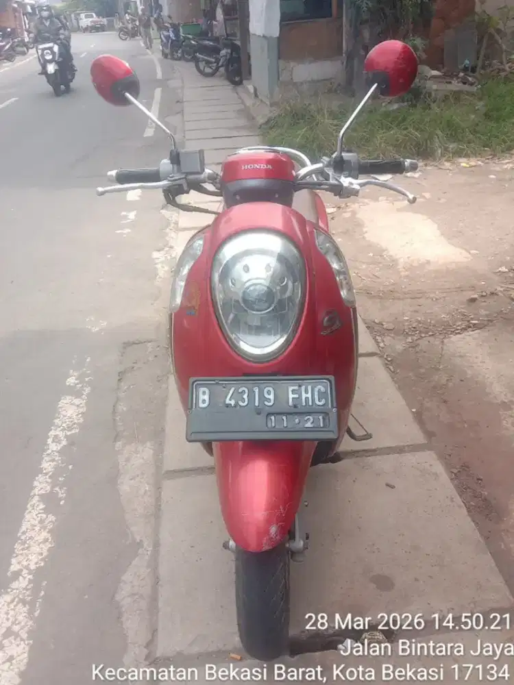 Honda Scoopy 2016 pajak mati