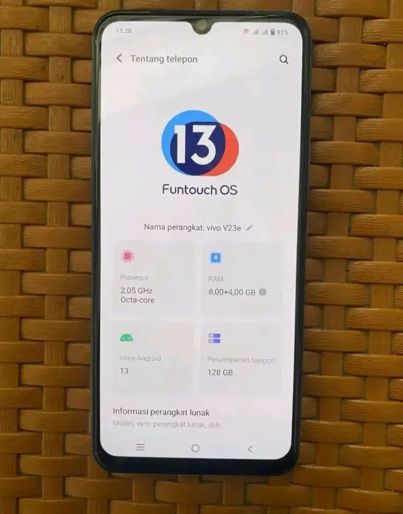 Vivo V23e Ram 8/128 Nominus Mulus