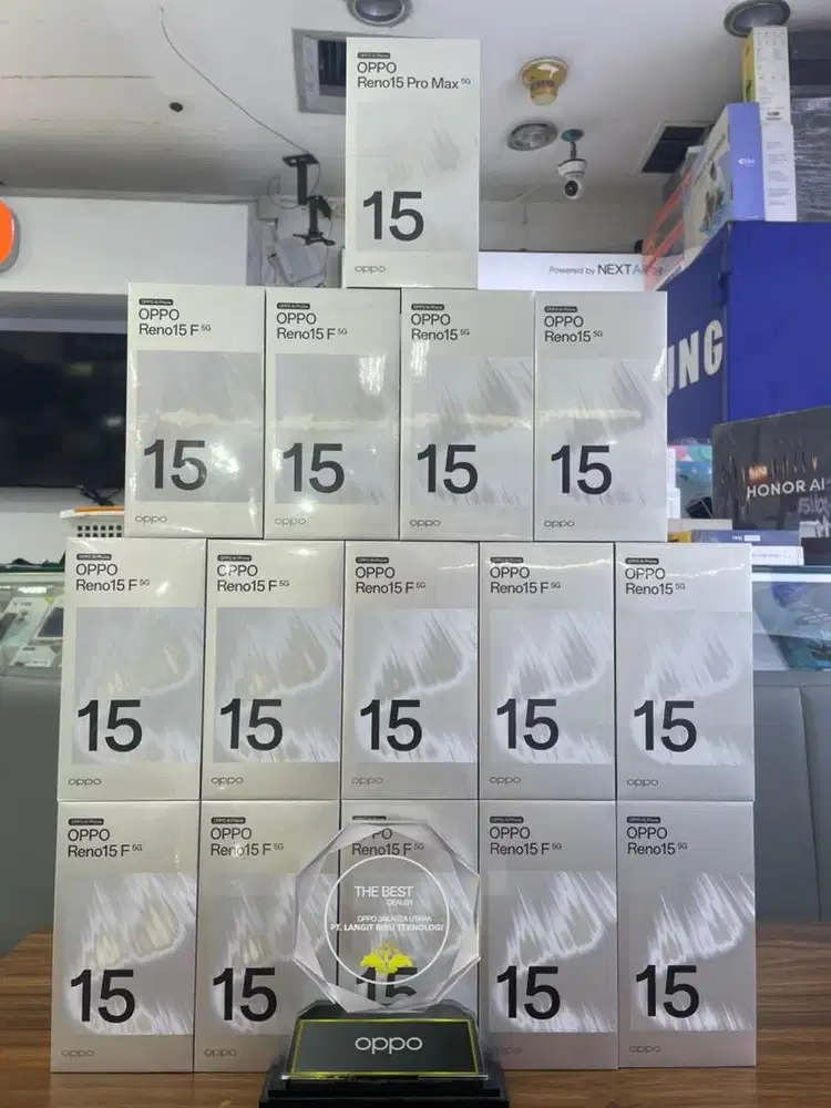 ready oppo reno 15series bisa cicilan syarat ktp aja