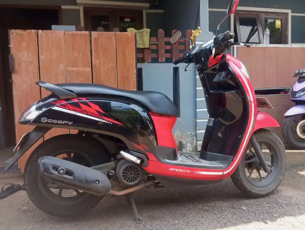 Scoopy 2018 pemakaian pribadi