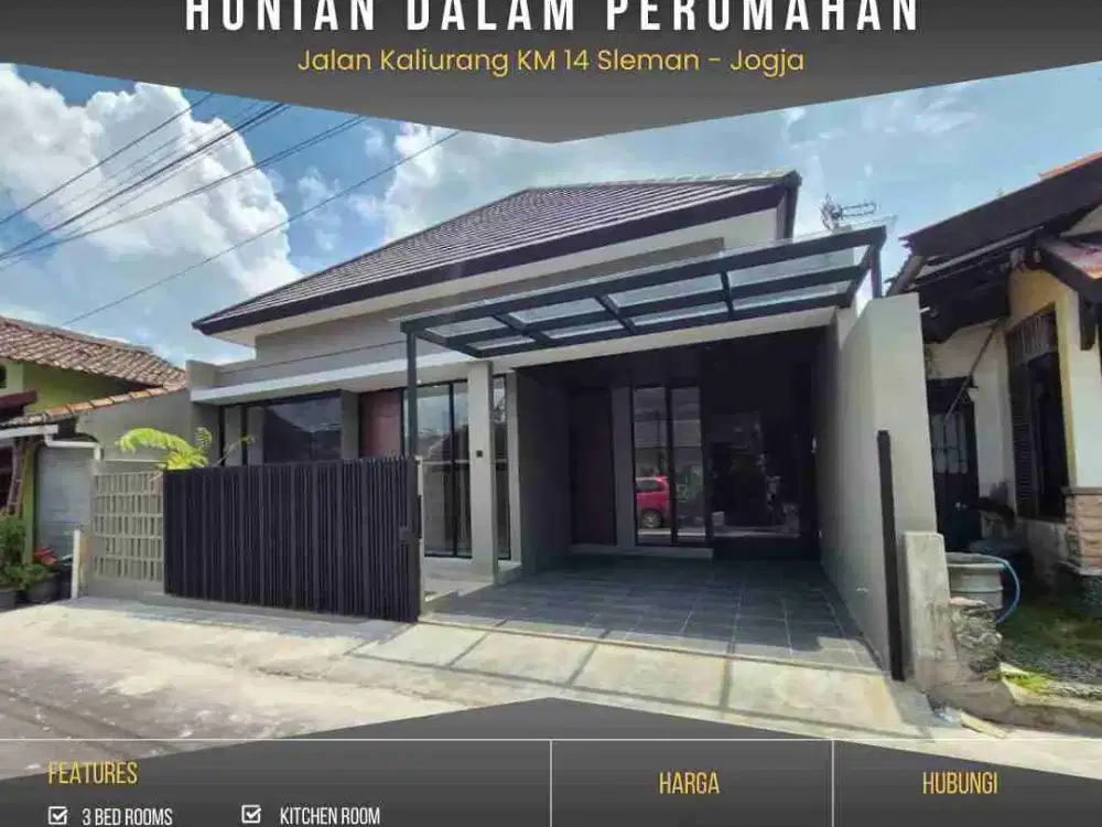 Rumah Baru Dalam Perumahan Jl. Kaliurang km 14