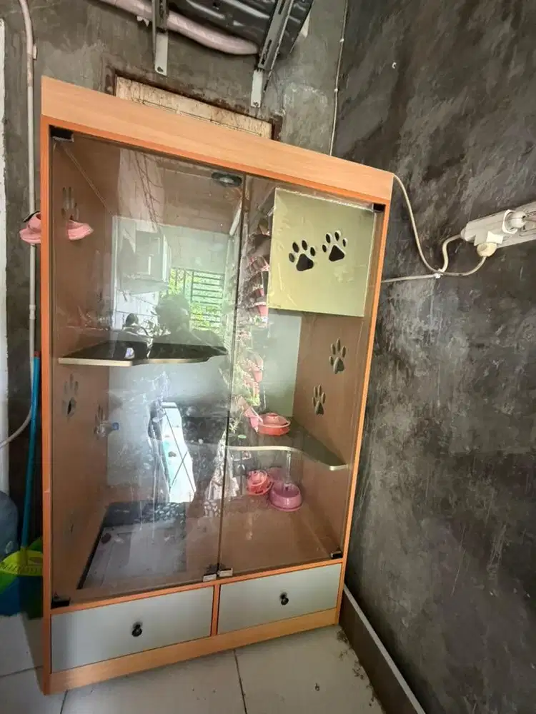 Kandang kucing Bahan HMR